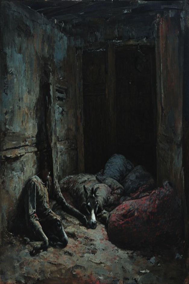 Обложка: Ослиная голова