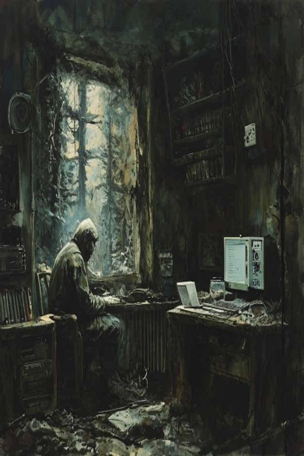 Обложка: Дневник отшельника