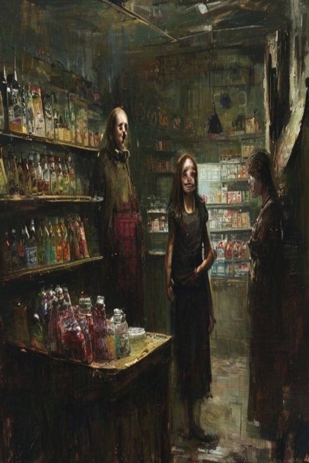 Обложка: Магазинчик "ПРОДУКТЫ"